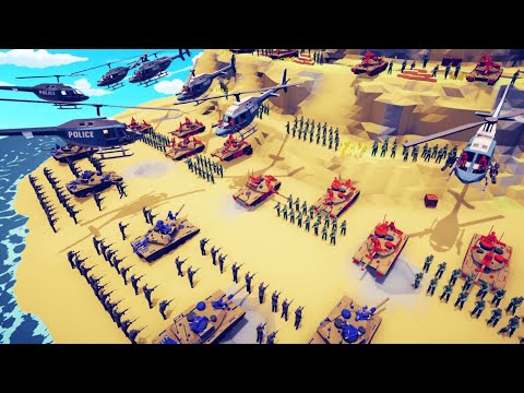 *NEW* Modern Army Faction in TABS!? HELICOPTERS!?