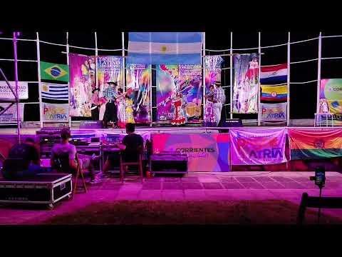 PEÑA REENCUENTRO EL COLORADO FORMOSA EN ENCUENTRO LATINOAMERICANO DEL CANTO Y LA DANZA 