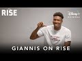 Rise | Giannis on Rise Featurette | Disney+