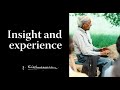 Insight And Experience Krishnamurti