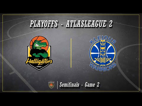 Atlasbasket Playoffs League 2_   Semifinals Game 2 -  HALLIGATORS vs KLEIOUS WARRIORS 78-92