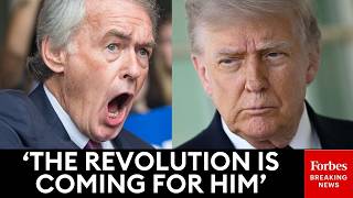 Sen. Markey accuses Trump of corruption at rally, compares record to 'all you can eat buffet'