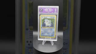 JAF's-Grading 1999 Pokemon Turtok Base Set 1st. Edition