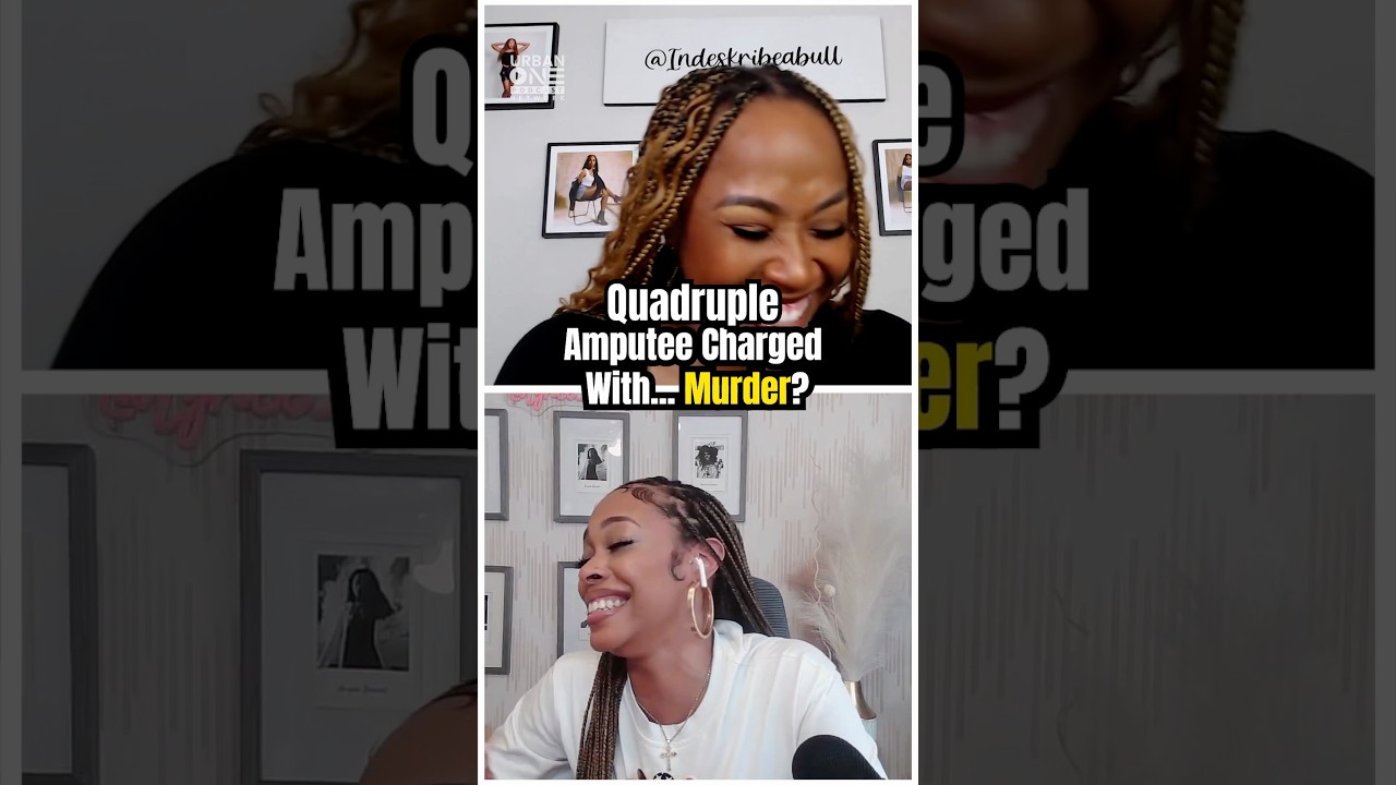 Quadruple amputee charged with murder 😳￼