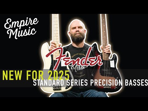 NEW FOR 2025 | The Fender Standard Series Precision Bass // EMPIRE MUSIC