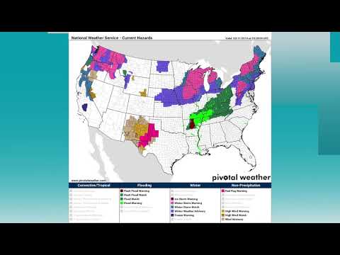 February 11, 2019 Weather Xtreme Video - Afternoon Edition