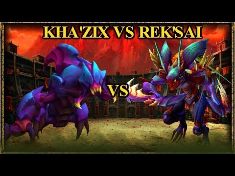 Kha'Zix vs Rek'Sai Jungle Ranked Commentary | S7 | 7.18 |
