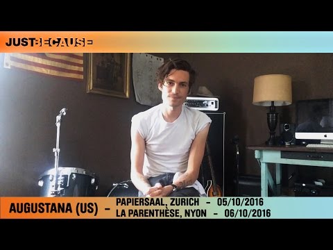 Augustana (US) - Papiersaal, Zürich - 05.10.2016 (Shoutout Video)