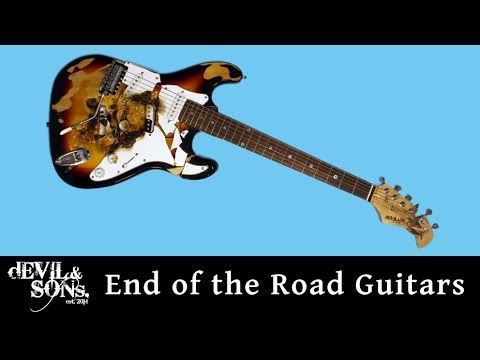 End of the Road Stratocaster in Arctic White -looks smashed but plays perfectly image 12