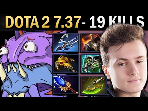 Slardar Gameplay Miracle with 19 Kills and Harpoon - Kez Dota 2