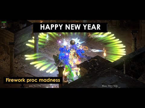 NEW YEAR Holiday Event BUFF - D2R Fireworks