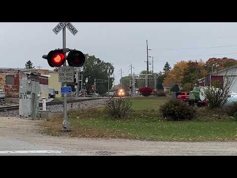 CN freight train 34 featured ELS 1201 again