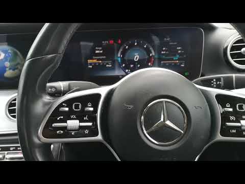 Mercedes E220d w213 2019 onwards interior and functions part 2