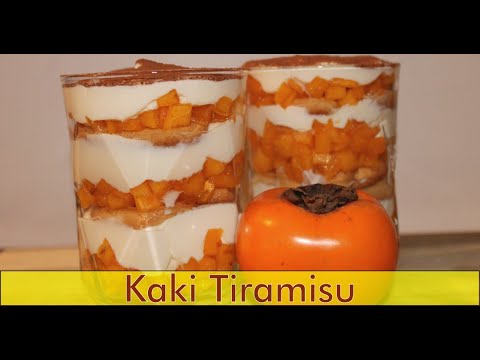 Fruity & Creamy: The Best Kaki Tiramisu Recipe! 🍊🍰