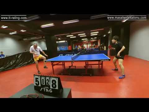 170.TT-Rating Turnuvası - Masa Tenisi - Table Tennis - Match