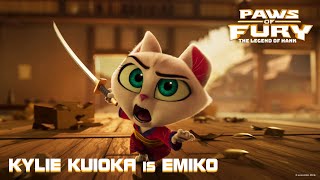 Download the video "Paws of Fury: The Legend of Hank | Emiko (2022 Movie) – Paramount Pictures"