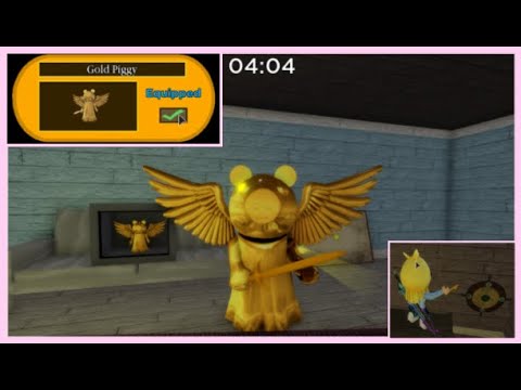 Gold Piggy Bloxy Award Skin! (Tutorial + Skin Showcase) | Roblox Piggy