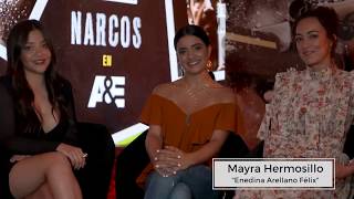 Teresa Ruiz, Paulina Gaitán y Mayra Hermosillo de NARCOS video