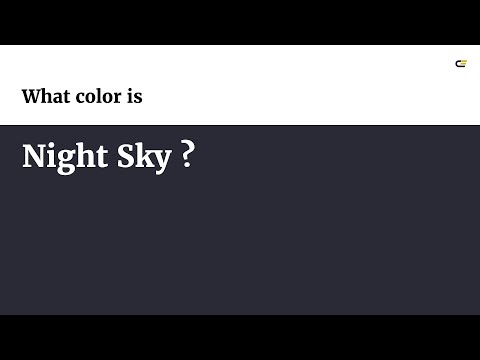 Night Sky color #2a2a35 hex color - Violet color - Warm color 2a2a35