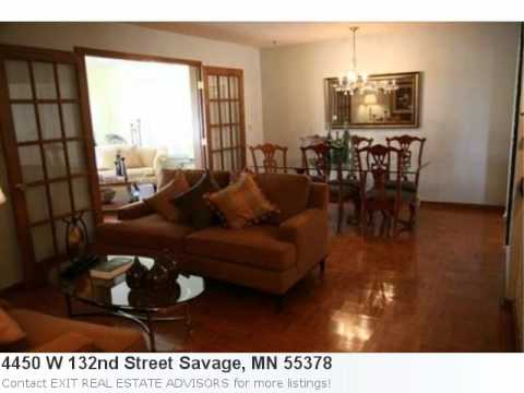 Real Estate In Savage, Mn- 4450 W 132nd Street Is A Superb 4