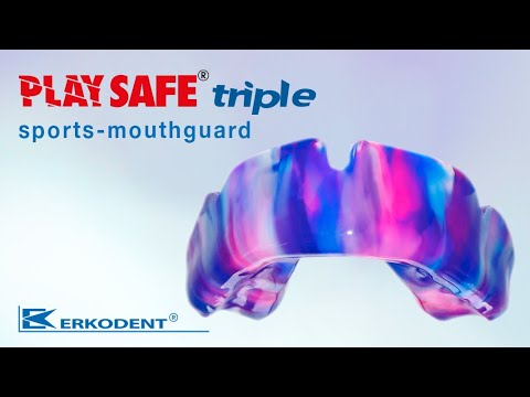 Vidéo de fabrication du protège-dents PlaySafe Triple Light Erkodent