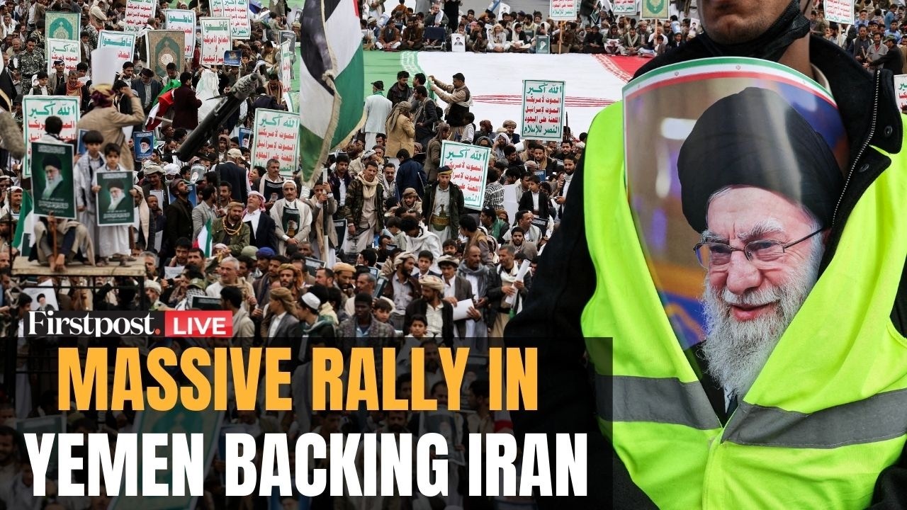 Yemen Protest LIVE: Thousands of Yemenis Rally in Solidarity with Iran Amid West Asia War | N18G