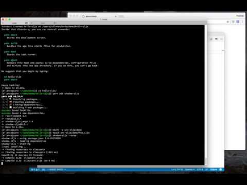 create-react-app + ClojureScript