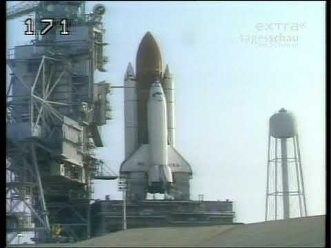 ARD Tagesschau vom 08.08.1989 - Shuttle STS-28 Start