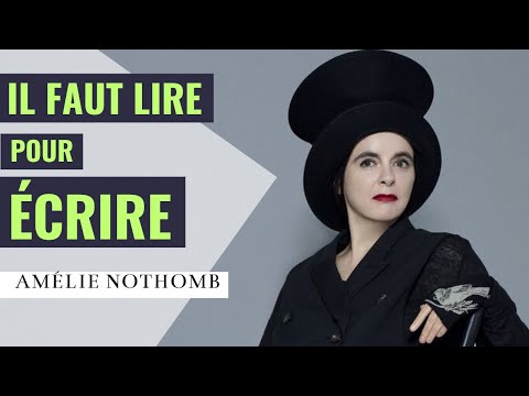 [techniques d'écriture] Amélie Nothomb : la préparation d'un roman