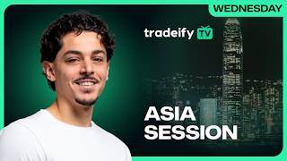 ASIA SESSION LIVE! | Tradeify TV | WEDNESDAY 8/26/26