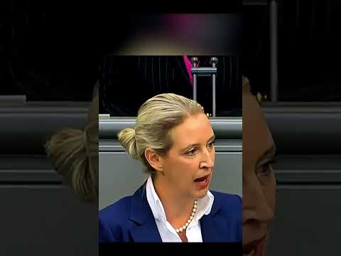 Alice Weidel's chilling speech