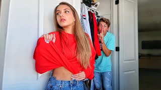 I Spent the Night in my Crush's House & She had No Idea... (24 Hour Challenge)