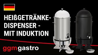 Distributeur de boissons chaudes - 5 litres - avec induction - Noir