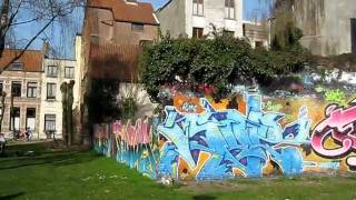 preview picture of video 'Graffiti Park, Antwerp Belgium'