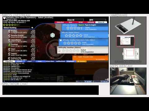 osu! Niko live stream (20TH Aug part 3)