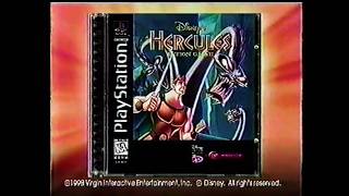 Download lagu Disney's Hercules TV Commercial for PlayStation - PS1 - PSX - 1998 mp3