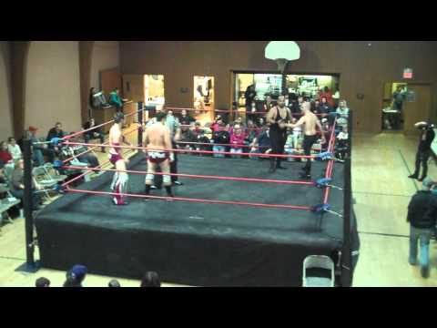 EWA 11-27-10 Fernando Ortiz & Johnny Miyagi vs Crimson Dynamo Zack Statik & Dynamite Doug Summers