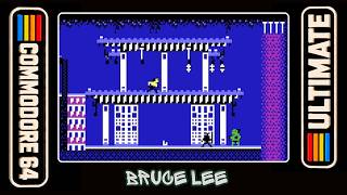 Bruce Lee C64 Gameplay | Classic Kung-Fu Action on Commodore 64