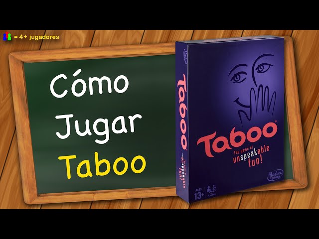 Vídeo relacionado con Hasbro Taboo clásico Juego de Mesa para Adultos y Adolescentes, Juego de Mesa para 4 o más Jugadores a Partir de 13 años