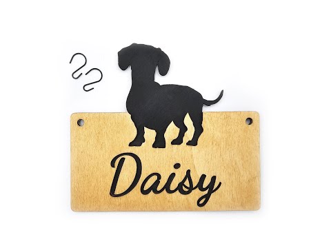 Dachshund Cage Sign