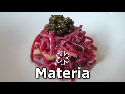 A pranzo al ristorante MATERIA, una stella Michelin ⭐