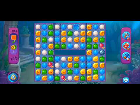 Fishdom Super Hard Level 10366 (with Double Lightning Boosters) @choraelmin