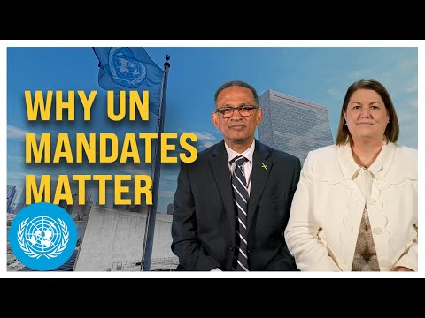 Video Thumbnail: How a landmark resolution on mandates will improve the work of UN organizations | United Nations