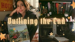 Writing Vlog | Outlining the end of medieval comic & more historical research