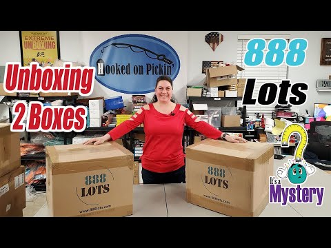 Unboxing 2 Large Cases Paid $200.00 for Liquidation - 888 Lots - What did I Get? Making Money Online