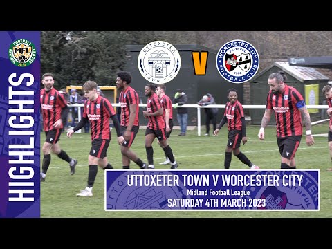 Uttoxeter Town 1 Worcester City 2
