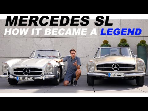 Mercedes SL documentary! 300 SL vs W113 Pagoda vs R107 vs R129 vs R230 vs R231