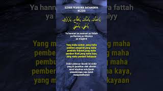 Download lagu Dzikir Ya hannan ya mannan ya fattah ya Razzaq ya Ghoni ya mughni shorts#dzikirpembukapinturezeki mp3