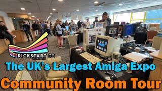 Kickstart Amiga Expo 2024 - Community Room Tour!