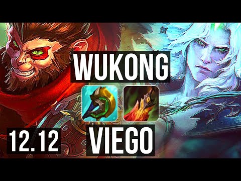 WUKONG vs VIEGO (JNG) | 10/1/9, 69% winrate | KR Master | 12.12